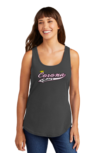 Corona Select Women's Tank Top - Charcoal (Style 2)