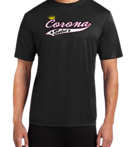 Corona Select Dryfit Performance Tee - Black (Style 2)
