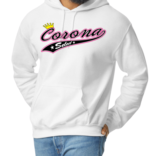 Corona Select Pullover Hoodie - White (Style 3)