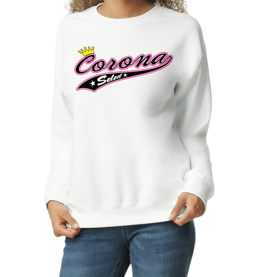 Corona Select Crew Sweatshirt - White (Style 3)