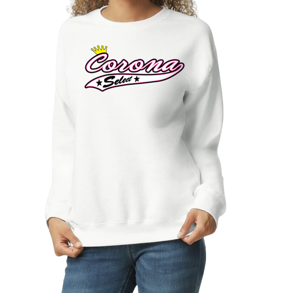 Corona Select Crew Sweatshirt - White (Style 2)