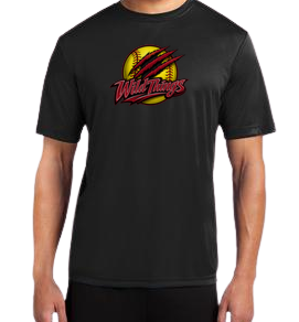 Wild Things Dryfit Performance Tee - Black