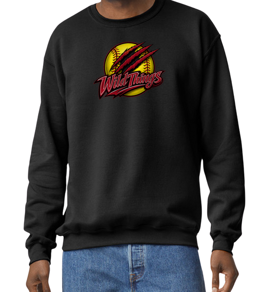 Wild Things Crew Sweatshirt - Black