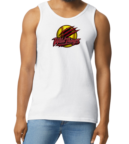 Wild Things Men's Tank Top - White