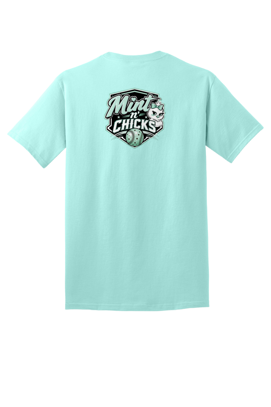 Mint N' Chicks Softstyle T-Shirt - Mint
