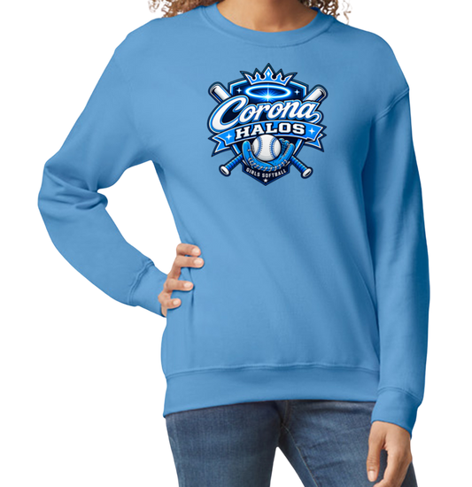 Corona Halos Crew Sweatshirt - Blue