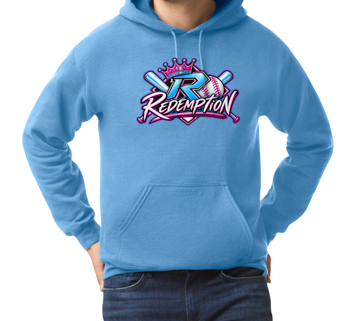 Redemption Pullover Hoodie - Blue