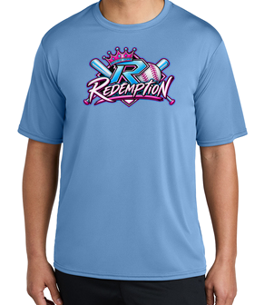 Redemption Dryfit Performance Tee - Blue