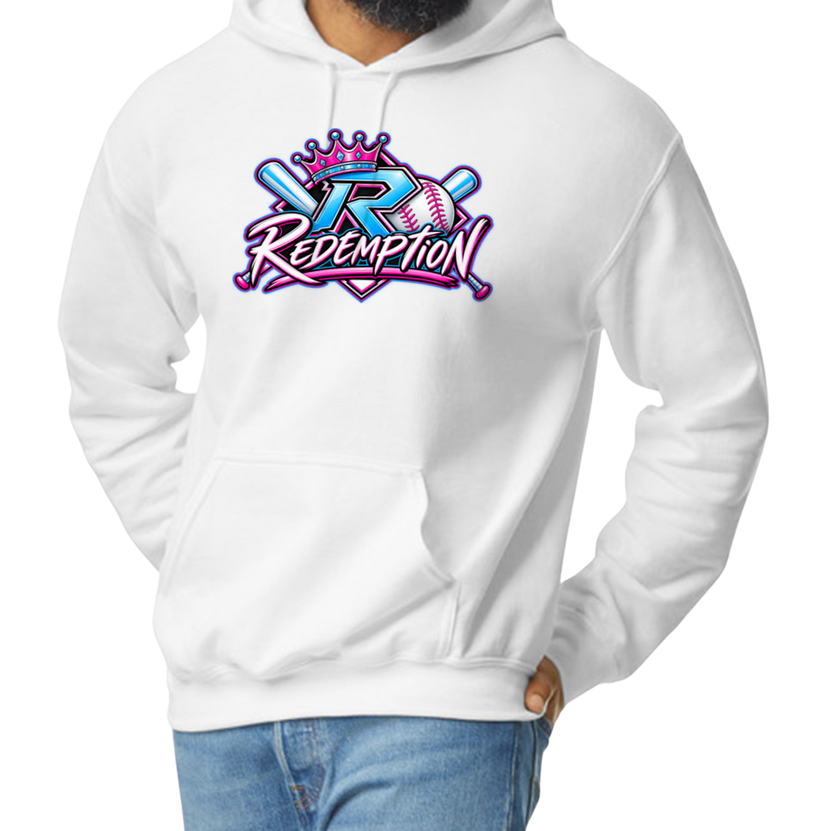 Redemption Pullover Hoodie - White