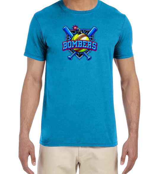 Bombers Softstyle T-Shirt - Blue