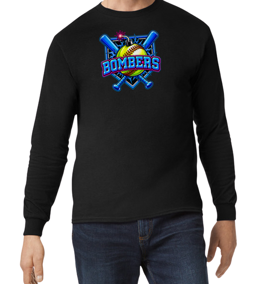 Bombers Long Sleeve T-Shirt - Black