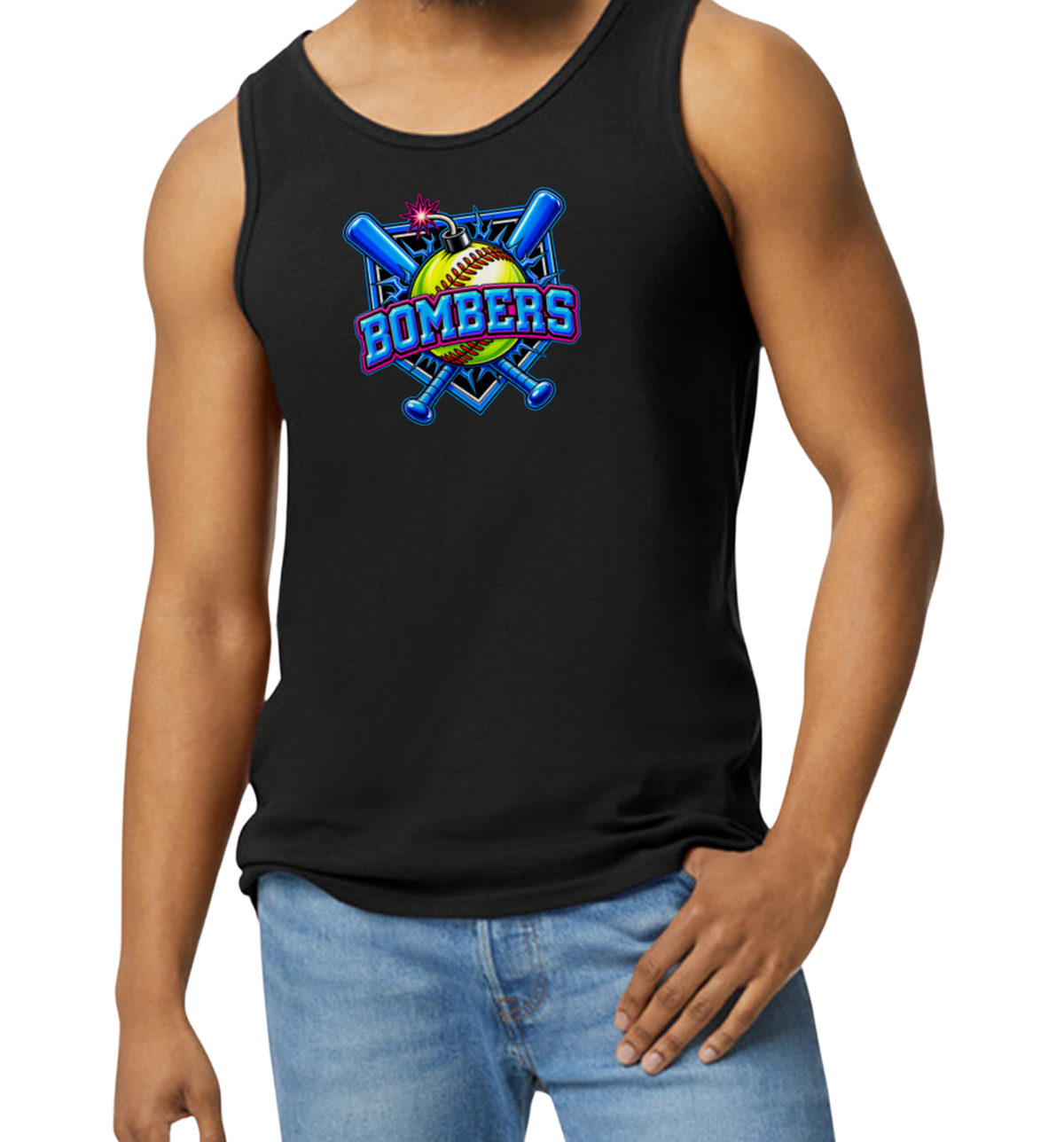 Bombers Men's Tank Top - Black