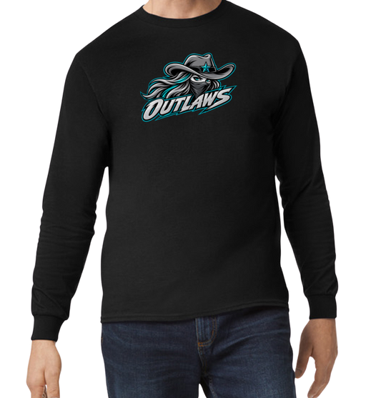 Outlaws Long Sleeve T-Shirt - Black
