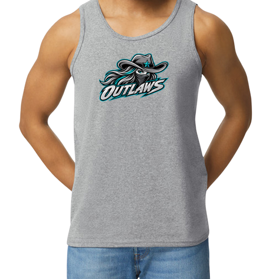 Outlaws Men's Tank Top - Gray