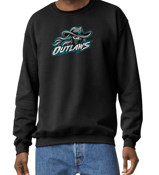 Outlaws Crew Sweatshirt - Black