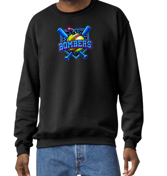 Bombers Crew Sweatshirt - Black