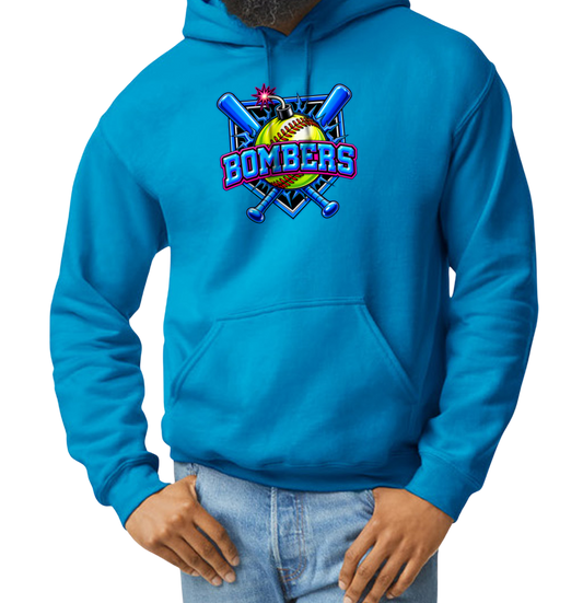 Bombers Pullover Hoodie - Blue