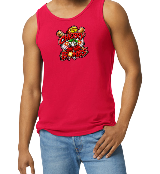 Cherry Bombs Men's Tank Top - Red