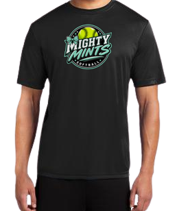 Mighty Mints Dryfit Performance Tee - Black