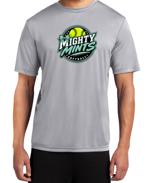 Mighty Mints Dryfit Performance Tee - Gray