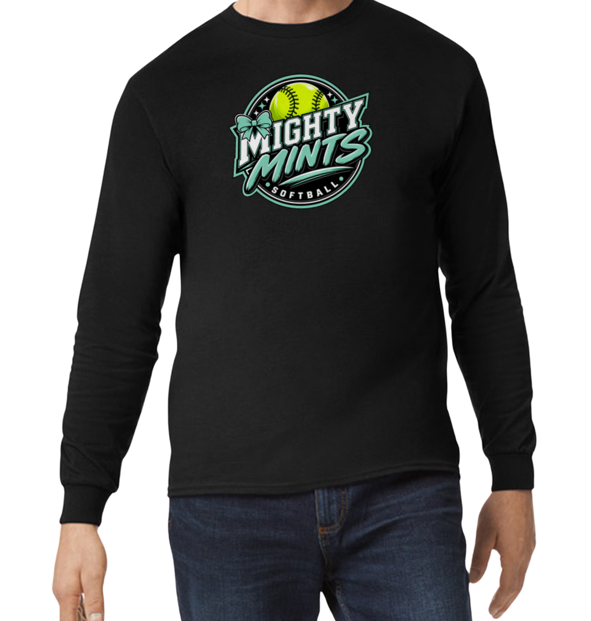 Mighty Mints Long Sleeve T-Shirt - Black