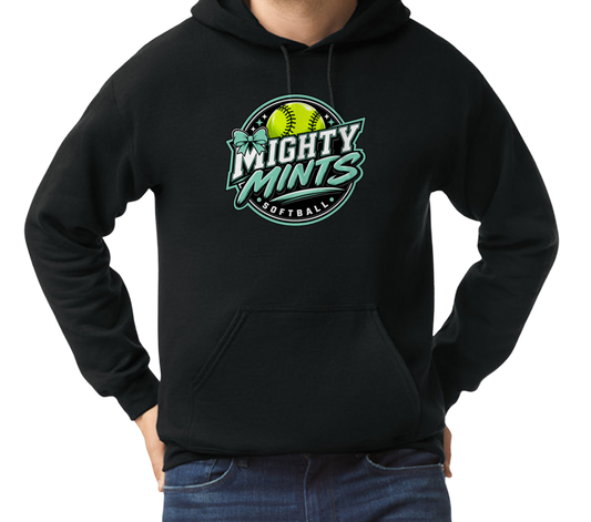 Mighty Mints Pullover Hoodie - Black