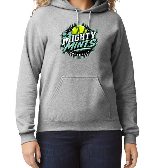 Mighty Mints Pullover Hoodie - Gray
