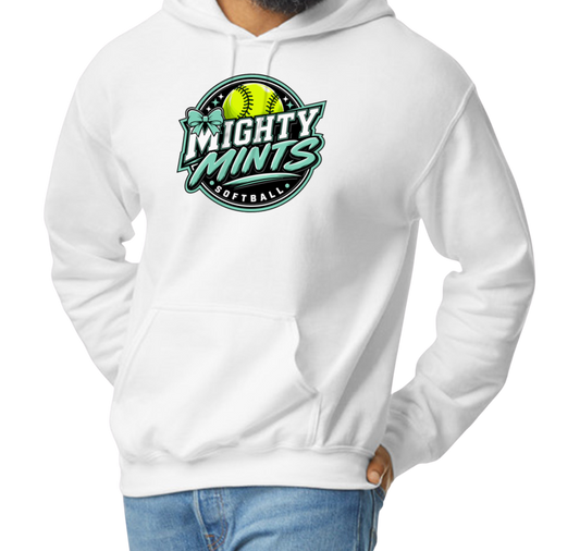 Mighty Mints Pullover Hoodie - White