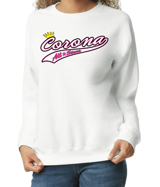 Corona All Stars Crew Sweatshirt - White (Style 2)