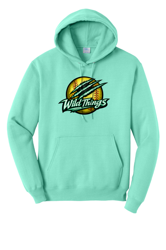 Wild Things Pullover Hoodie - Mint