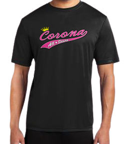 Corona All Stars Dryfit T-Shirt - Black (Style 1)