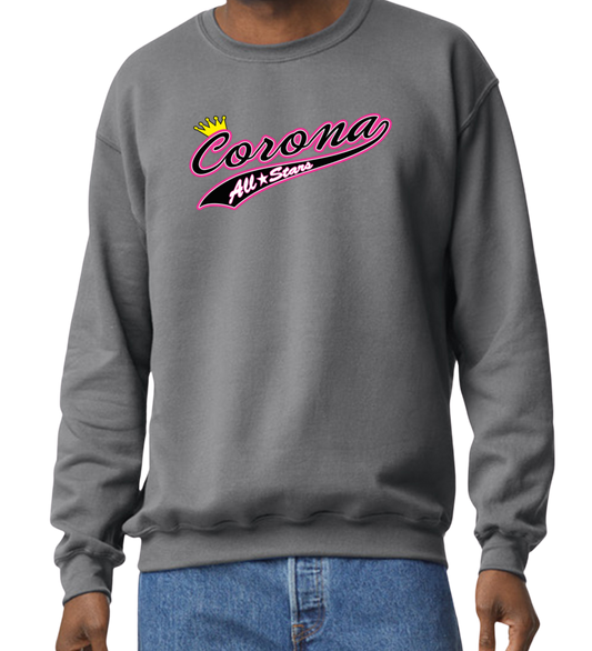 Corona All Stars Crew Sweatshirt - Gray (Style 3)