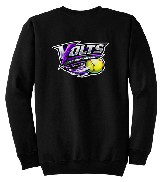 Volts Crew Sweatshirt - Black