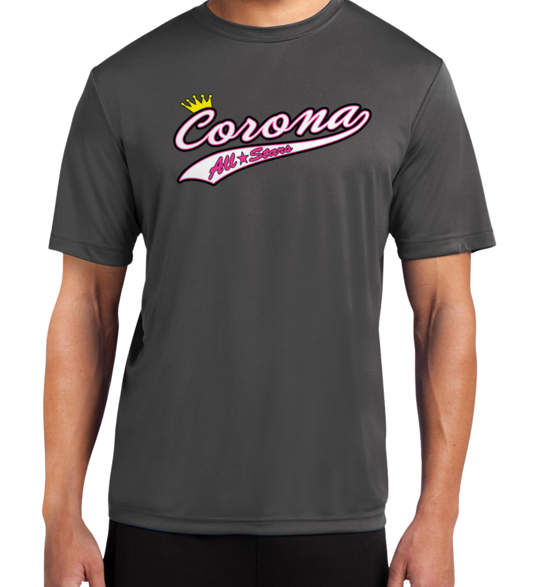 Corona All Stars Dryfit T-Shirt - Gray (Style 2)
