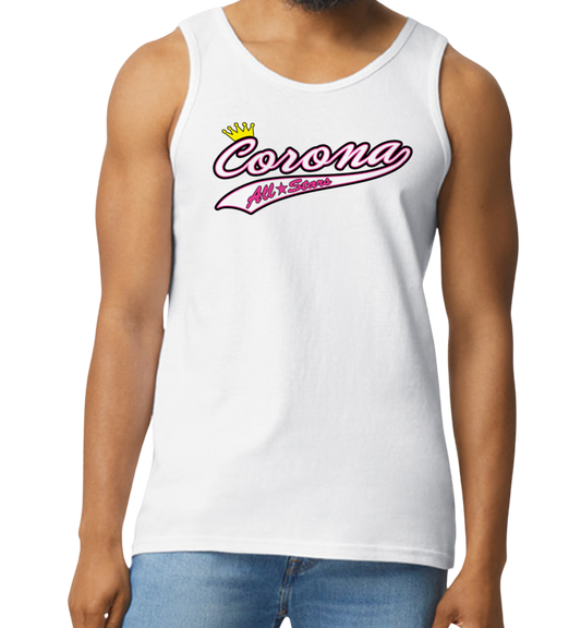 Corona All Stars Men's Tank Top - White (Style 2)