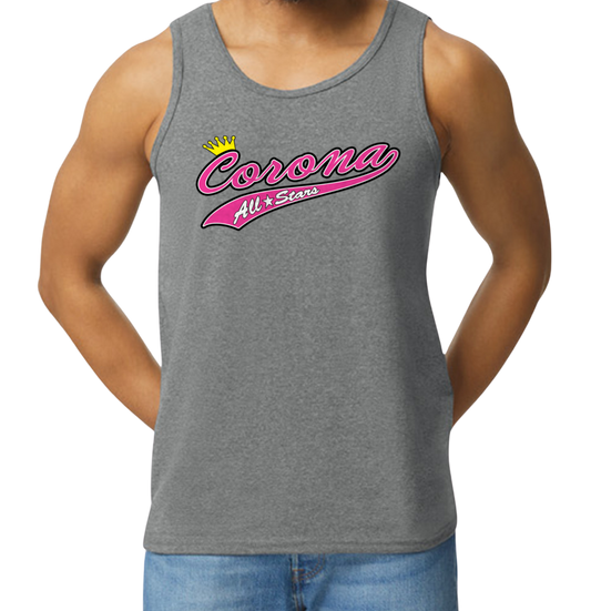 Corona All Stars Men's Tank Top - Gray (Style 1)
