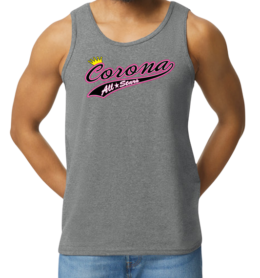 Corona All Stars Men's Tank Top - Gray (Style 3)