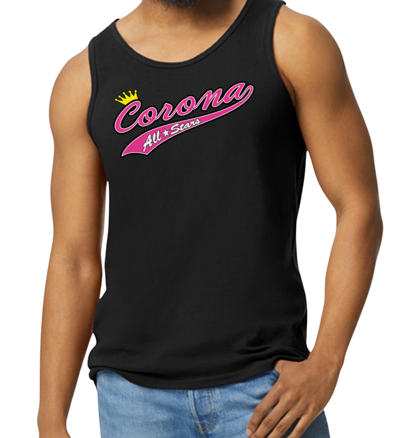 Corona All Stars Men's Tank Top - Black (Style 1)