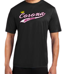 Corona All Stars Dryfit T-Shirt - Black (Style 2)