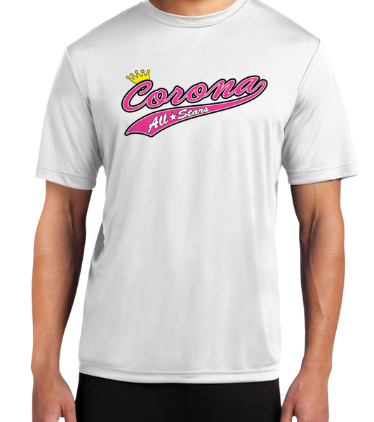 Corona All Stars Dryfit T-Shirt - White (Style 1)