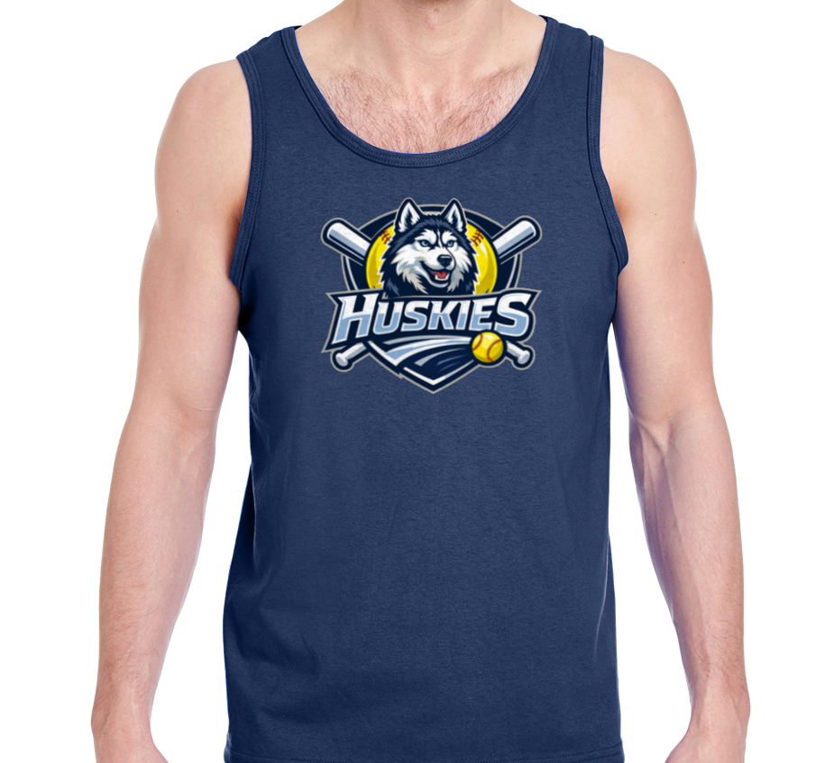 Huskies Men's Tank Top - Navy
