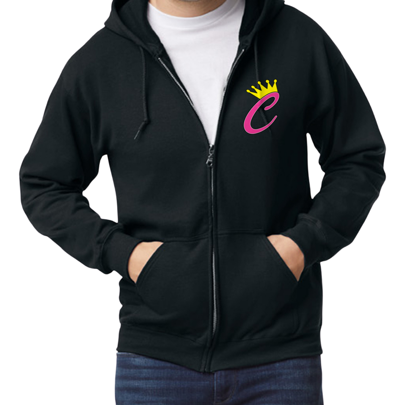 Corona All Stars Zip-Up Hoodie - Black