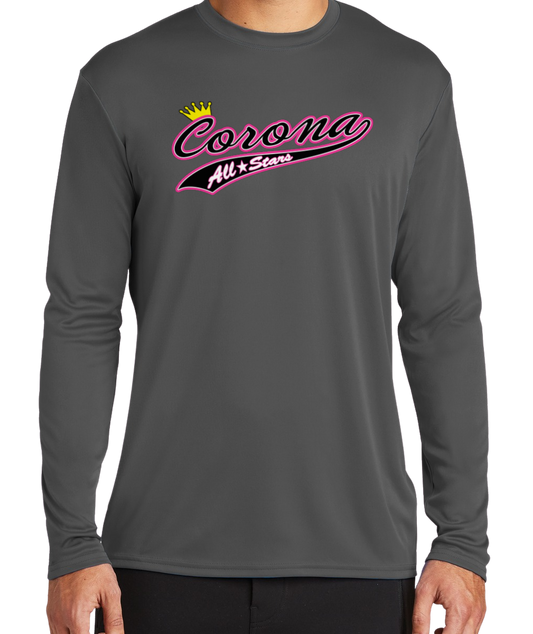 Corona All Stars Dryfit L/S Shirt - Gray (Style 3)