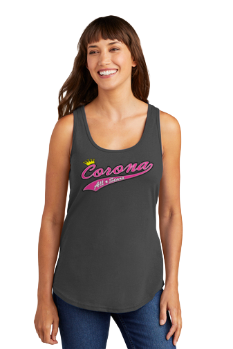 Corona All Star Women's Tank Top - Gray (Style 1)