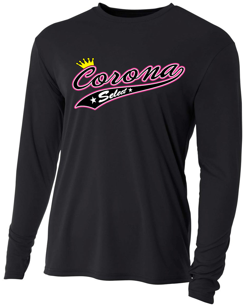 Select Long Sleeve T-Shirt - Black