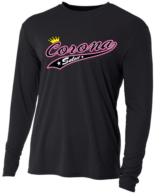 Select Long Sleeve T-Shirt - Black
