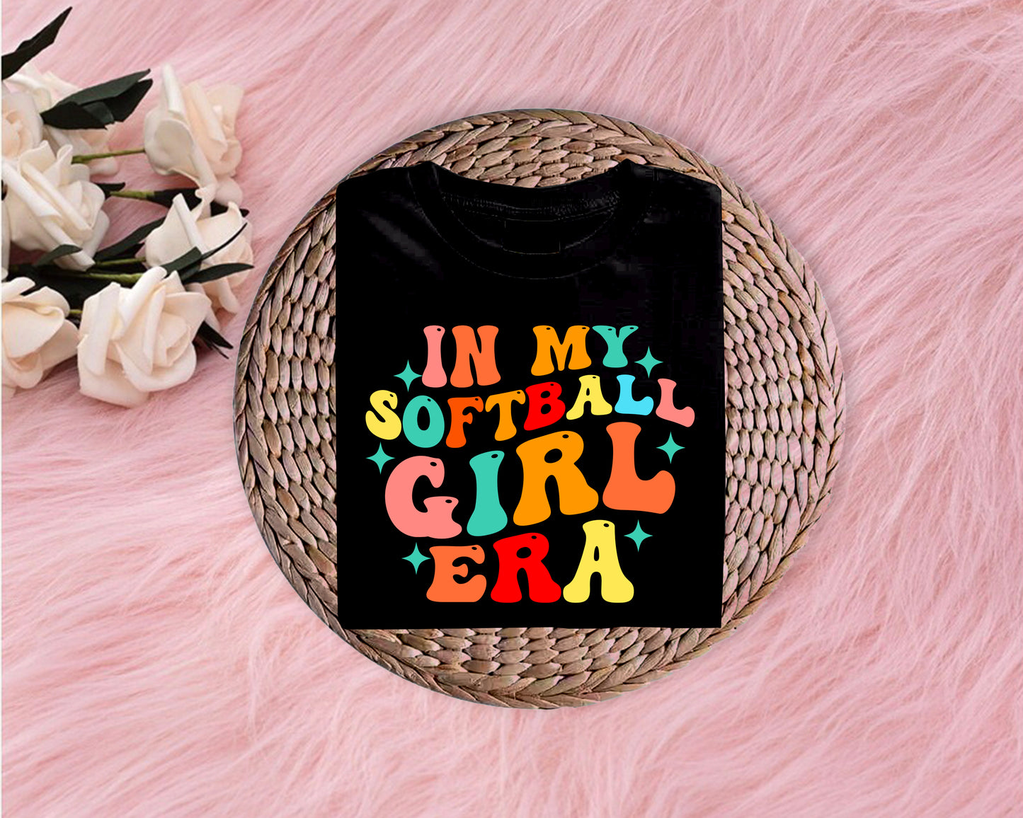 Softball Era Softstyle T-Shirt (Multiple Colors)