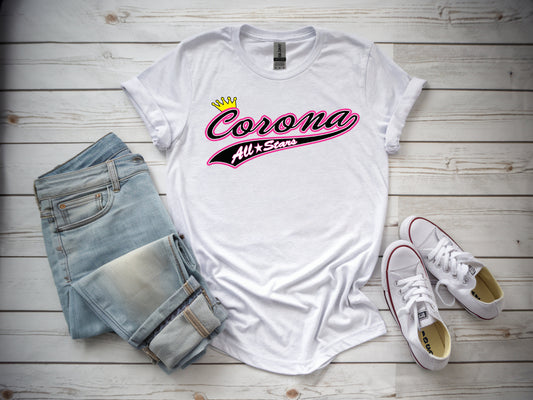 Corona All Stars Softstyle T-Shirt - White (Style 3)