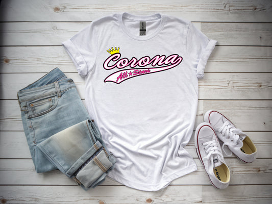 Corona All Stars Softstyle T-Shirt - White (Style 2)