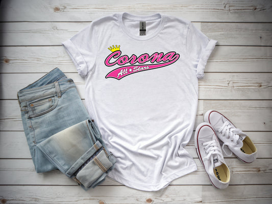 Corona All Stars Softstyle T-Shirt - White (Style 1)